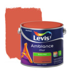 Peinture Levis Ambiance Mur extra mate 2,5 L pepperoni