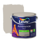 Peinture Levis Ambiance Mur extra mate 2,5 L gris infini