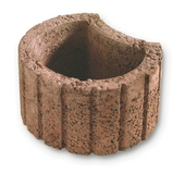 Bloembak beton Mini 28x35x20 cm