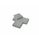 Terrastegel Bluestone Vietnam Getrommeld Blauw 15x15x2,5 cm 