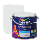 Peinture Levis Ambiance Mur satin 2,5 L gris Versailles