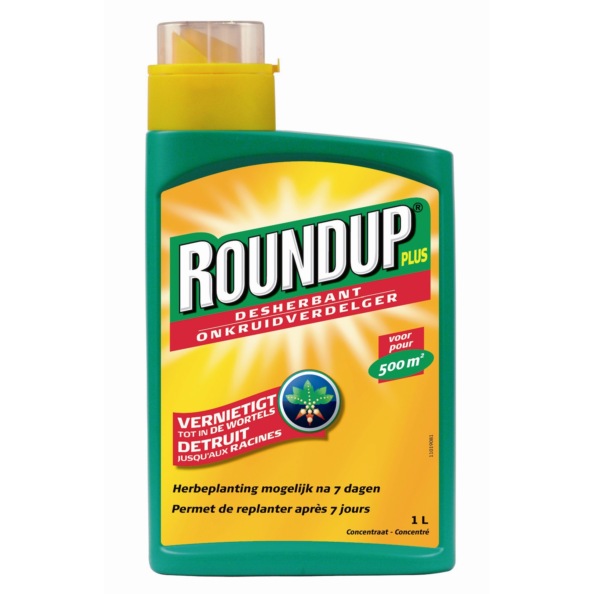 Désherbant total Roundup Plus 1 L Desherbants Entretien de jardin Jardin GAMMA.be