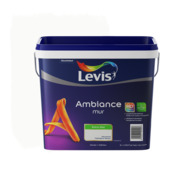 Peinture Levis Ambiance Mur extra mate 5 L blanc marbre