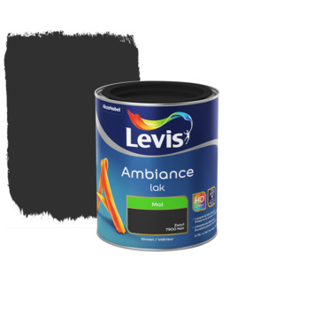 pols boerderij toilet Levis Ambiance lak mat zwart 750 ml | lak | GAMMA.be