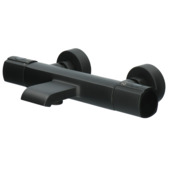 Robinet thermostatique de bain Absi Absolut 15 cm noir