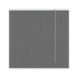 Store plissé duo 25 mm GAMMA 6003 anthracite 160x220 cm