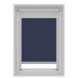 GAMMA dakraam rolgordijn VELUX skylight new generation lichtdoorlatend 7003 blauw MK06 78x118 cm