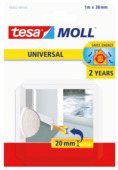 Tesa Moll dorpelstrip universal, 2jr wit