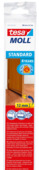 Tesa Moll deurstrip standard dorpelstrip, 4jr licht bruin