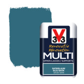 V33 Multi Renovatieverf batikblauw tester 75 ml