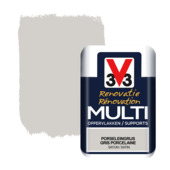 V33 Multi Renovatieverf porselijn grijs tester 75 ml