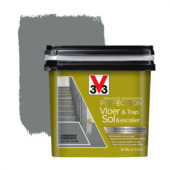 Peinture de rénovation pour sol & escalier V33 750 ml carbonate