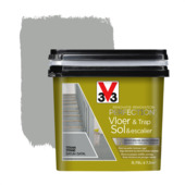 Peinture de rénovation pour sol & escalier V33 750 ml titane