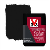 V33 Renovatieverf Keuken kwartszwart tester 75 ml