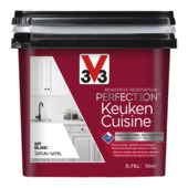 V33 Renovatieverf Perfection Keuken zijdeglans wit 750 ml