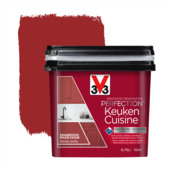 Peinture de rénovation pour cuisine rouge exquis V33 750 ml