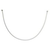 Toevoerslang flexibel - moer x moer 1/2"F x 1/2"F - 100 cm - D13 inox