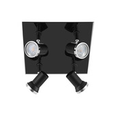 EGLO spot Tamara zwart