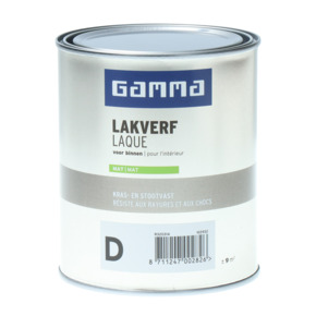 Laque intérieure mate GAMMA base D 750 ml