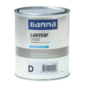 Laque intérieure satinée GAMMA base D 750 ml
