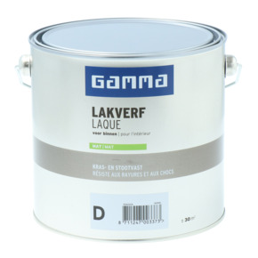 Laque intérieure mate GAMMA base D 2,5 L