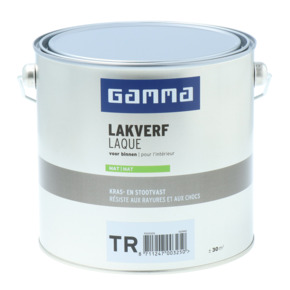 Laque intérieure mate GAMMA base TR 2,5 L