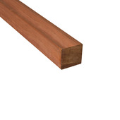 Grondbalk v-groef bruin 5x5x225 cm geïmpregneerd