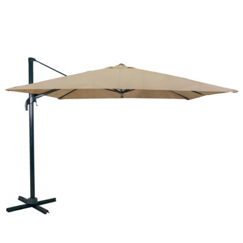 Puur schudden Invloed Zweefparasol Ibiza Taupe Ø300 cm | parasols | GAMMA.be