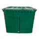 Tonneau de pluie rectangulaire vert 520 litres