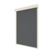 Store screen manuel 100x240 cm gris-noir T70818