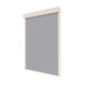 Store screen 120X280 cm, gris-blanc (T70801)