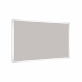 Allibert badkamerspiegel Kold met verlichting rechthoek 120 x 80 cm RVS