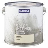 Laque intérieure brillante GAMMA color intense 2,5 L RAL9001