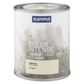 Laque intérieure brillante GAMMA color intense 750 ml RAL9001