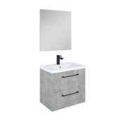 Meuble de salle de bain Sienna Atlantic 60 cm béton