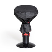 Premium houtskoolbarbecue hoes polyester zwart 66 x 66 x 67 cm