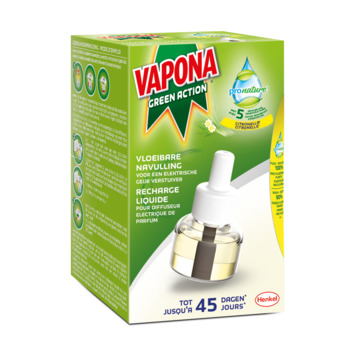 Vapona Diffuseur Electrique 3en1 - 1 appareil + 1 recharge liquide