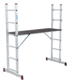 Échafaudage Krause 4 en 1 hauteur de travail 3 m