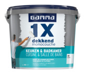 GAMMA 1x dekkend keuken & badkamer 5 L mat wit