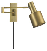 KARWEI wandlamp Nordin messing 21xø10 cm