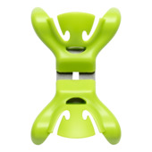 Attache-guirlande Clenchy lime 4 pièces