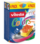 Éponge à recurer Vileda Colors 4 pièces