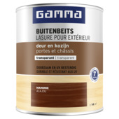 Lasure portes et châssis transparente GAMMA 750 ml acajou