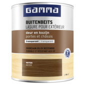 GAMMA buitenbeits deur & kozijn transparant noten 750 ml