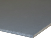 Compactplaat HPL antraciet 6 mm 244x20 cm weerbestendig