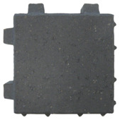 Klinker beton facet waterdoorlatend zwart 20x20x6 cm 