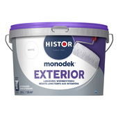 Histor Monodek Exterior muurverf wit 2,5 liter