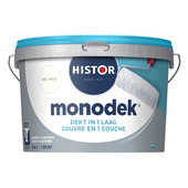 Histor Monodek muurverf RAL 9010 gebroken wit 2,5 liter