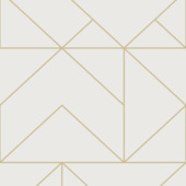 Vliesbehang Geo gold 111533