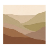 Fotobehang landschap (dessin 112113)